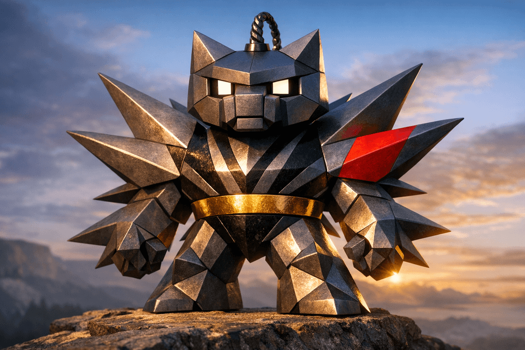 Kunstwerk Minecraftheld